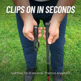 Grip trainer used during practice
