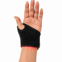 Red and near-infrared glow on the palm-side wrist