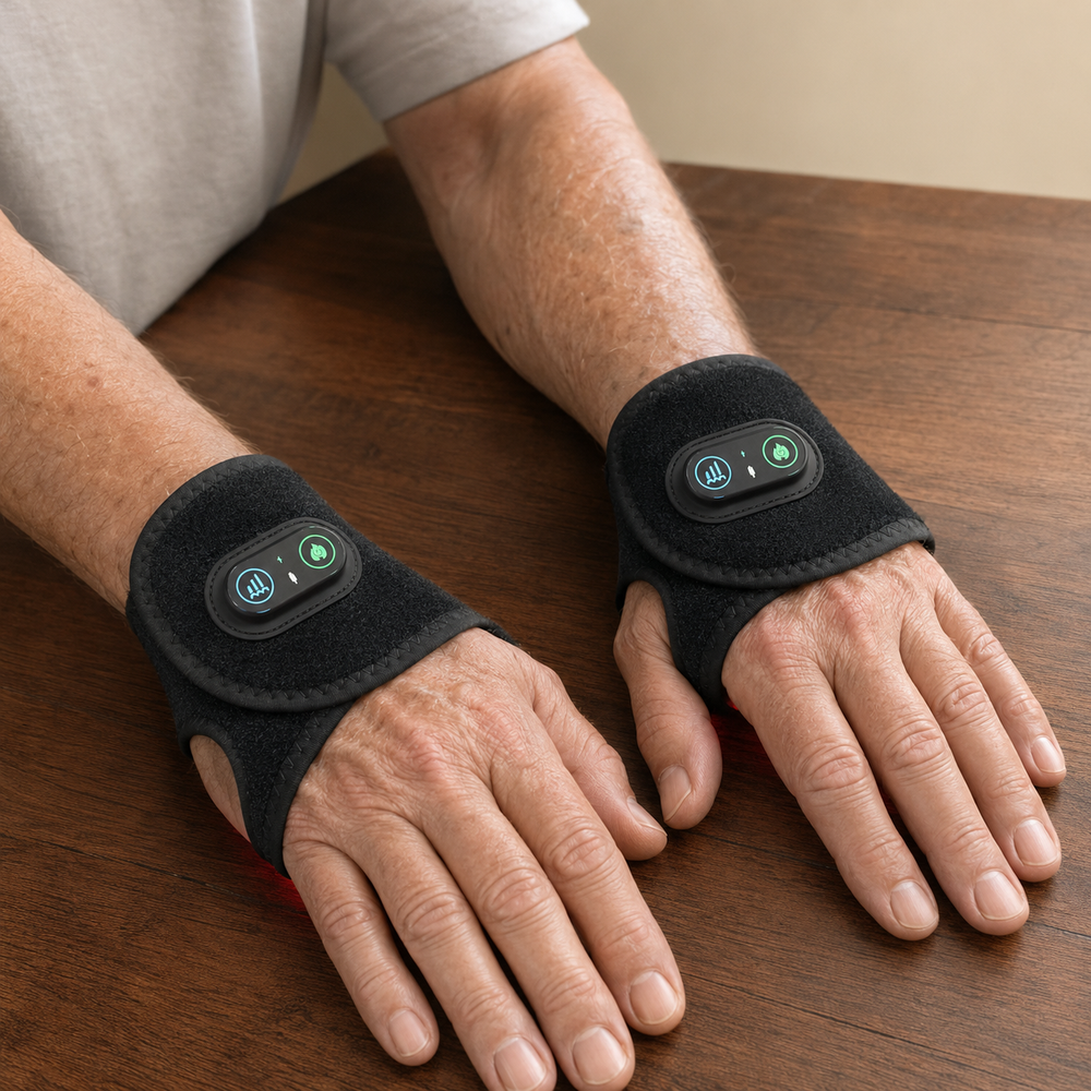Two wraps, one for each wrist, worn at the same time