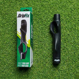 Grip trainer hand-positioning grooves